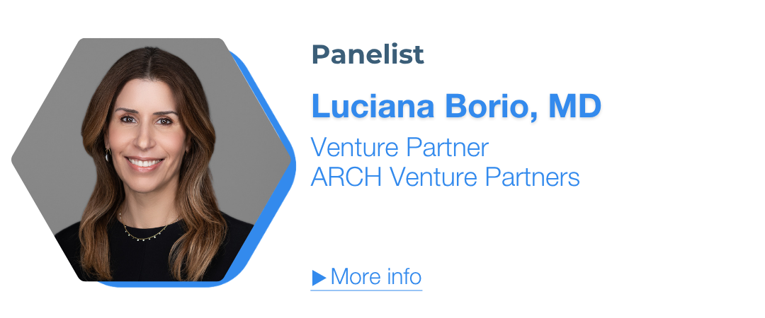 Luciana Borio, MD, Venture Partner, ARCH Venture Partners