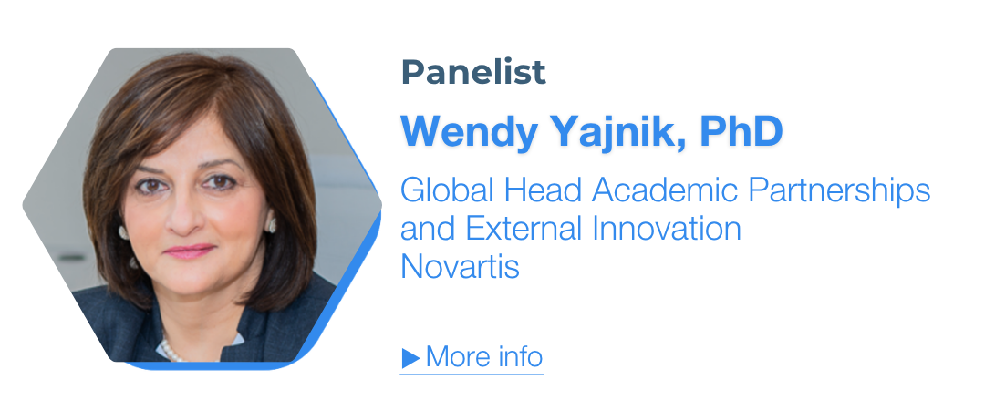 Wendy Yajnik, Global Head Academic Partnerships and External Innovation, Novartis