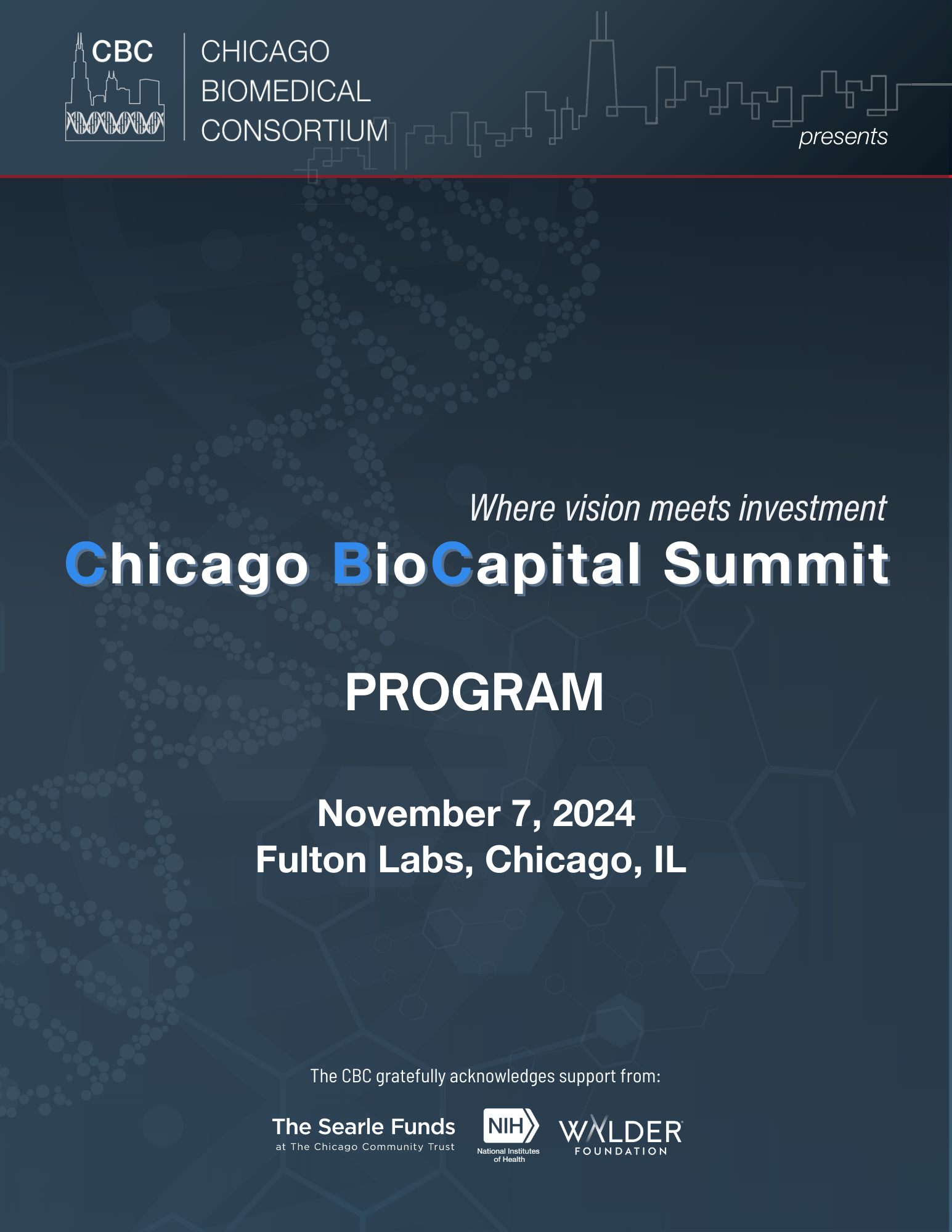 Chicago BioCapital Summit 2024 Viewable Program